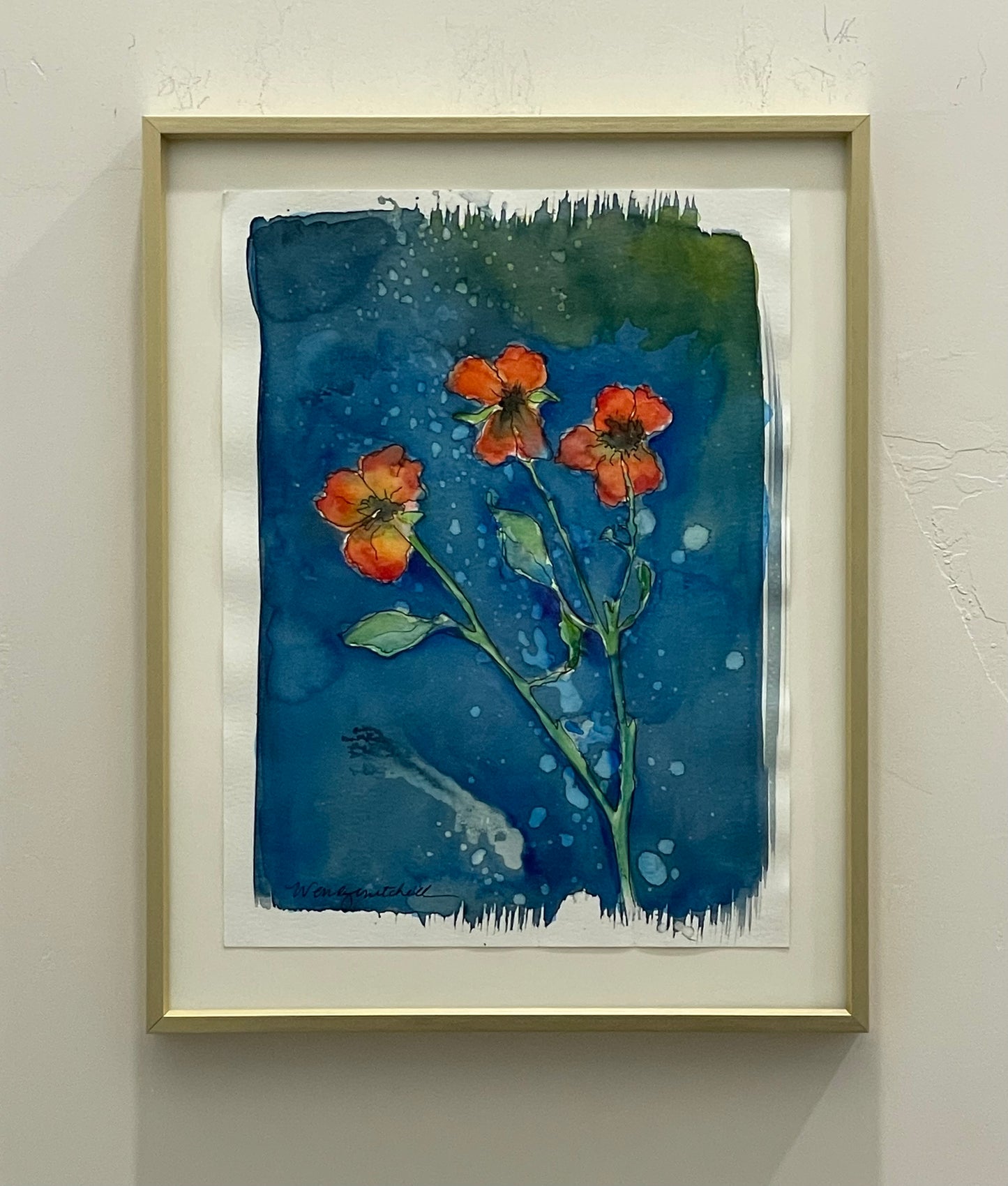 Orange roses