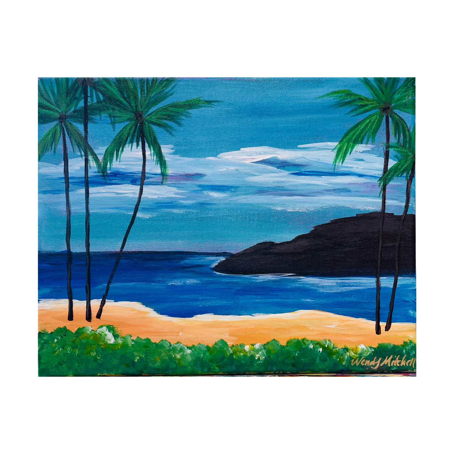 Hawaii Live Demo Painting