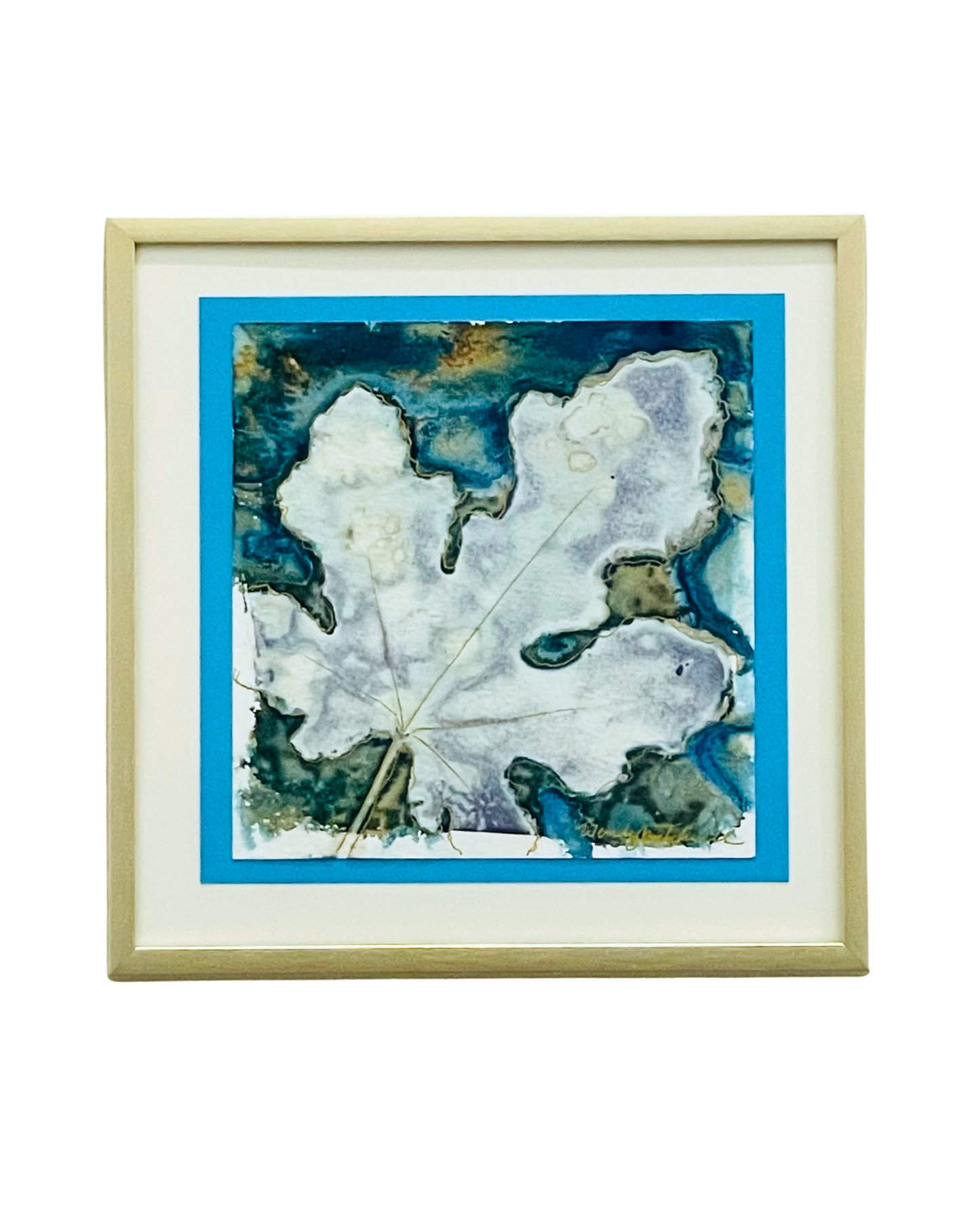 Framed original mixed media cyanotype.
Wendy Mitchell Art, Salida, CO