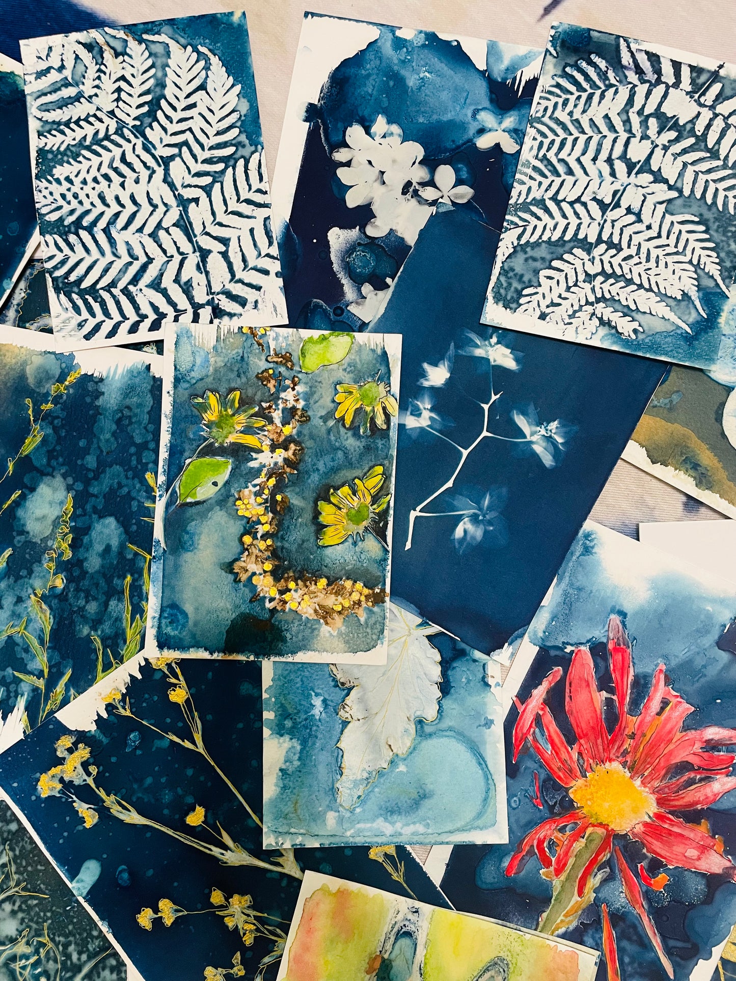 Mixed Media Botanicals: October - 3 weeks (9 hours)