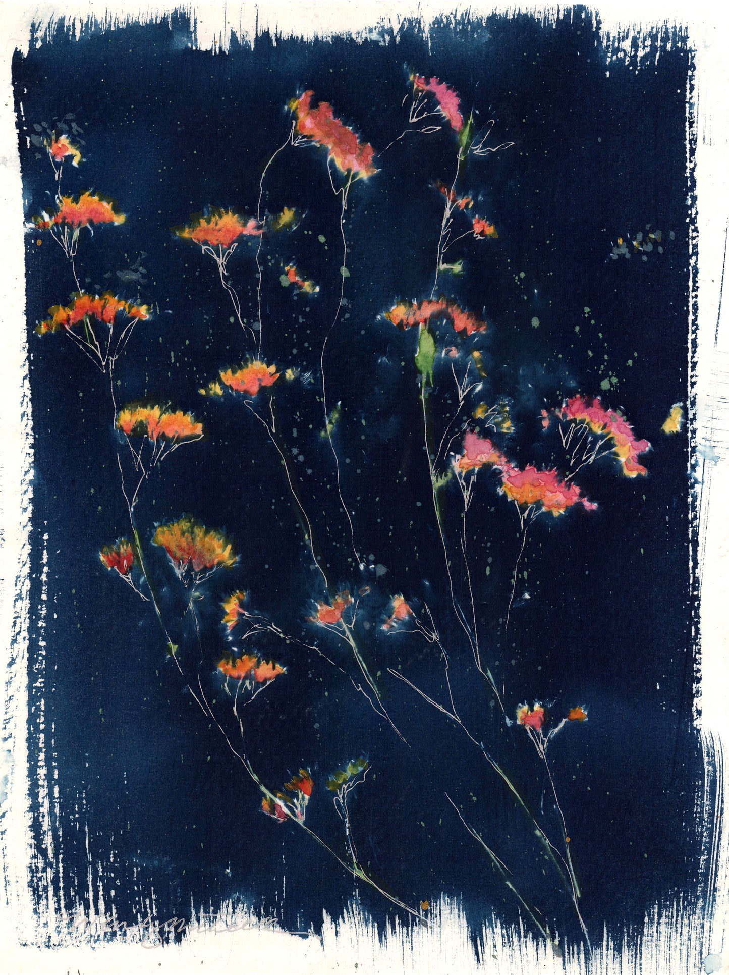 Spray Flowers Giclée