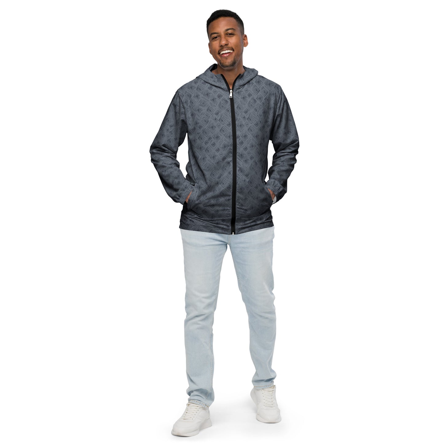 Winter Kaleidoscope Unisex windbreaker