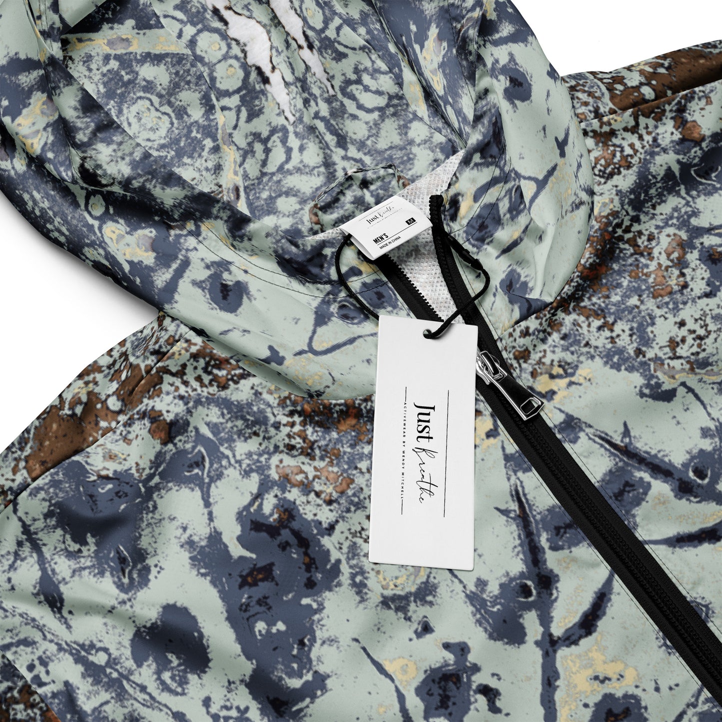 Unisex windbreaker - Leaf Cathedral