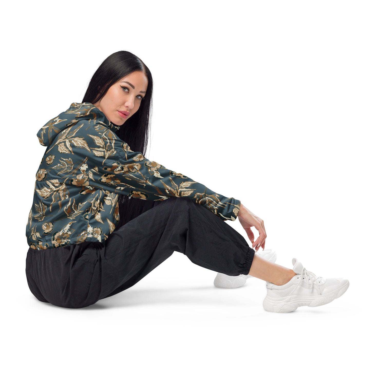 Enduring Touch Women’s cropped windbreaker