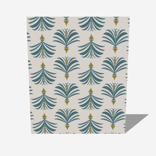 Mink Touch Fleece Blanket - Art Deco