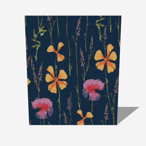 Wildflowers Mink Touch Fleece Blanket - 50" x 60"