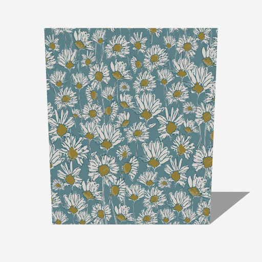 Mink Touch Fleece Blanket - Morning Meadow