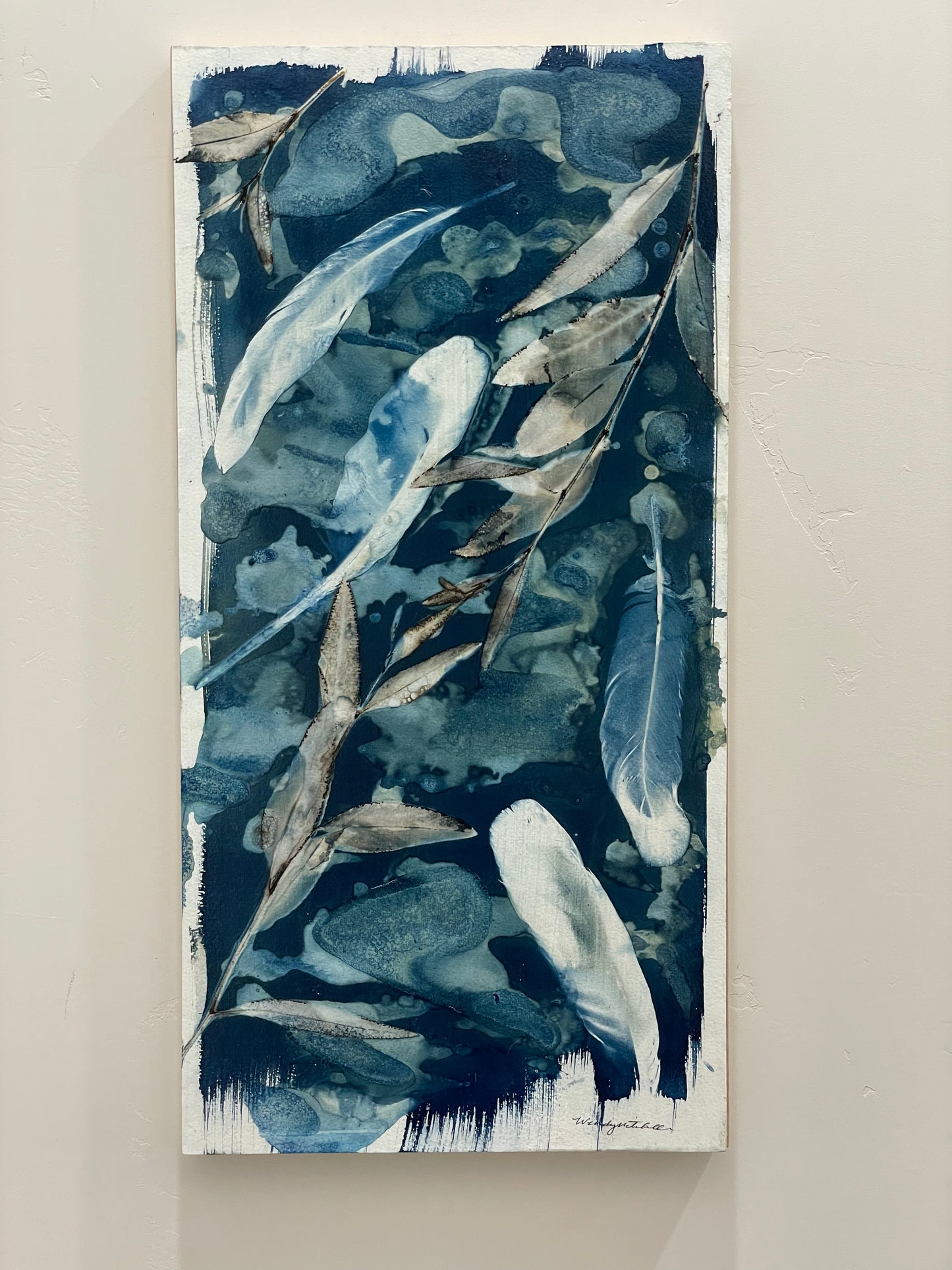 Cascading Feathers & Willows