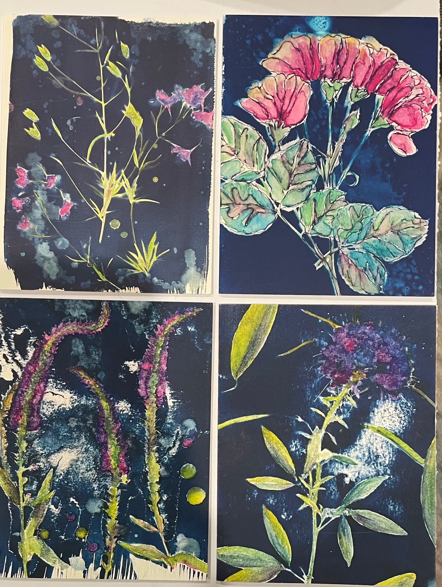 Purple Florals 2