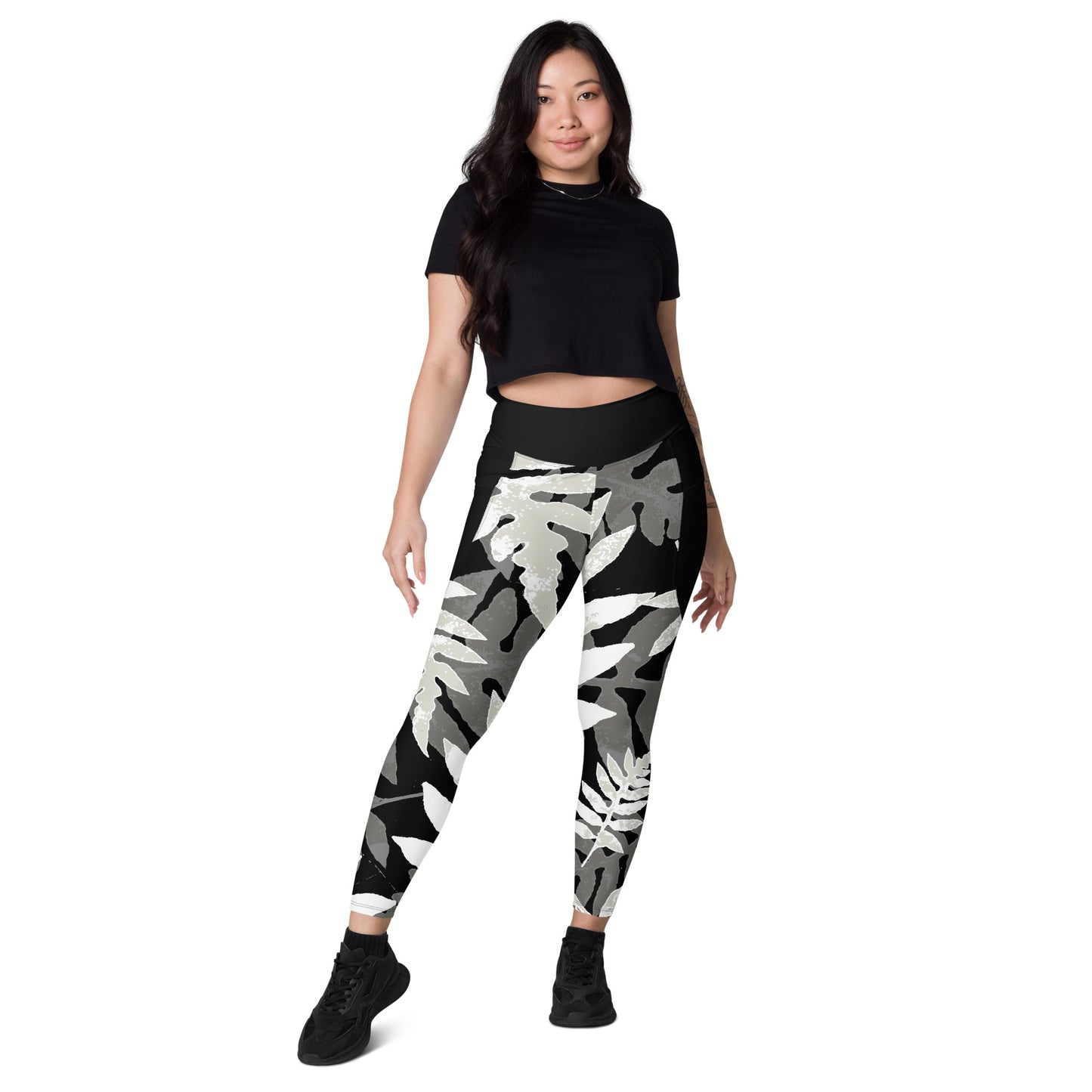 Falling Ferns Leggings with pockets