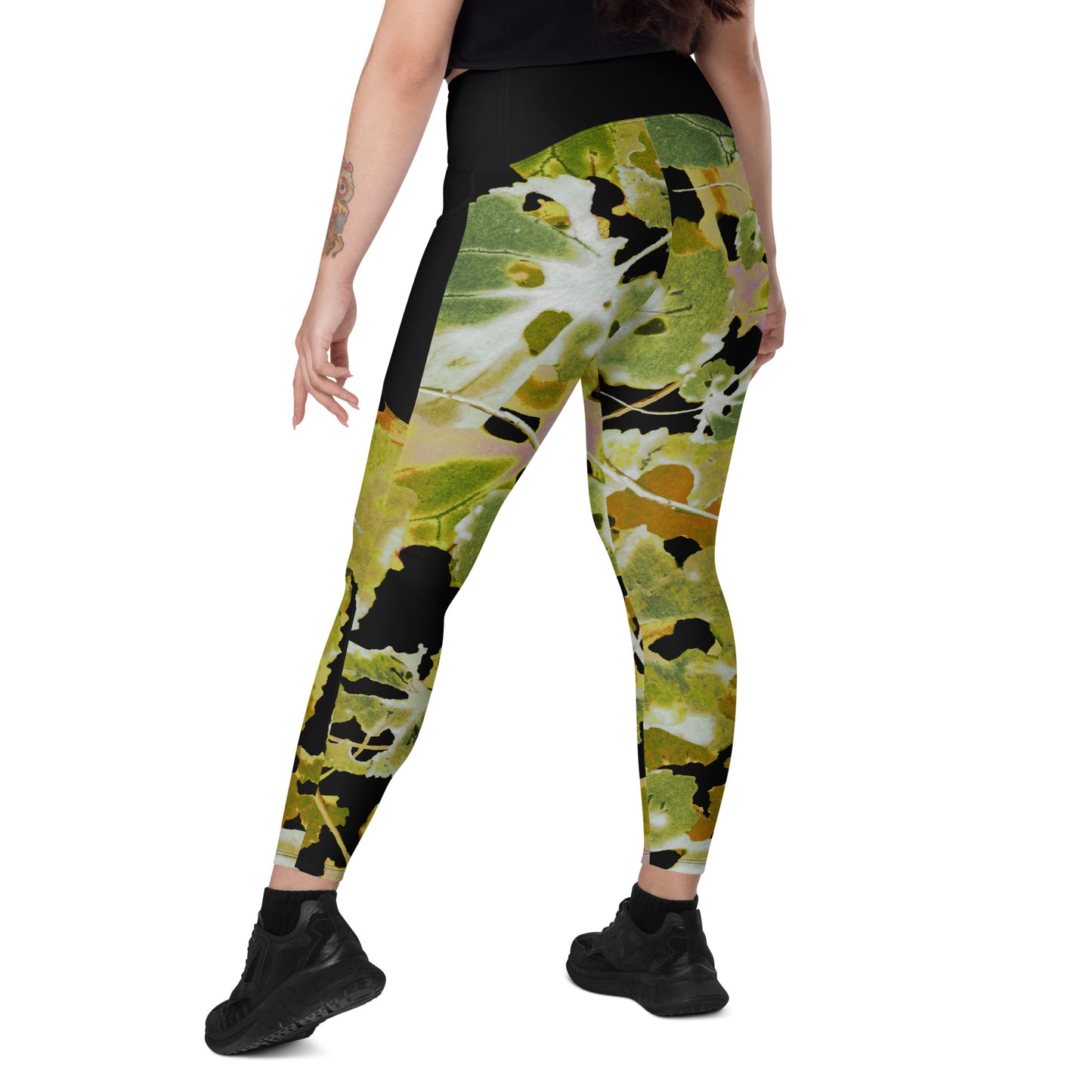 Violet Vibrations Leggings with pockets