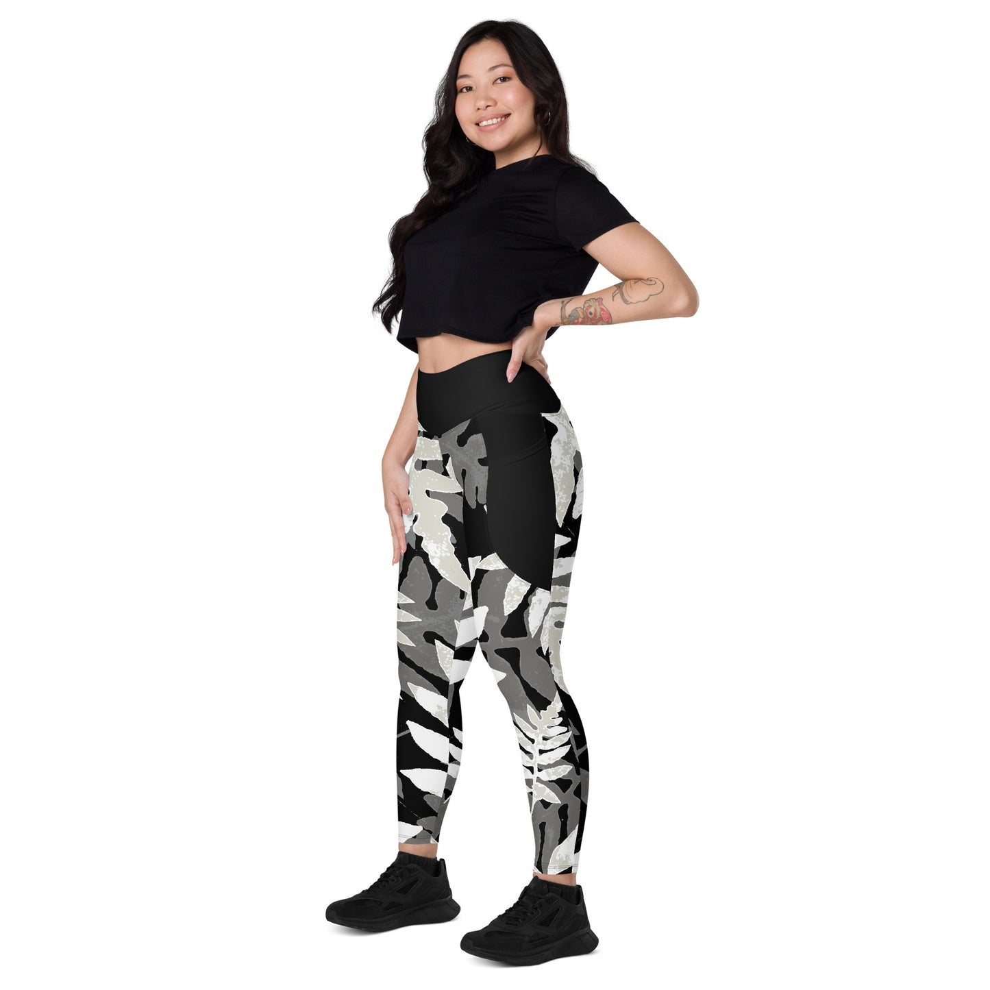 Falling Ferns Leggings with pockets