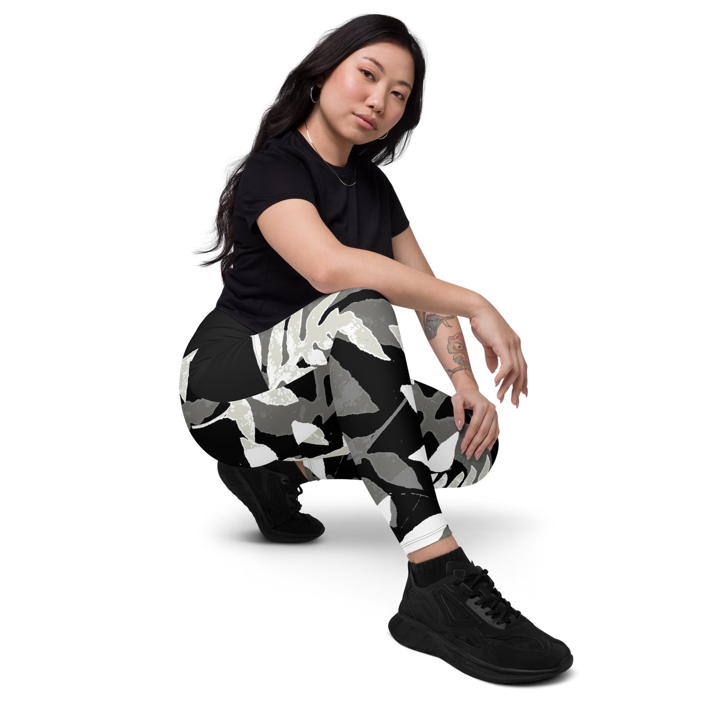 Falling Ferns Leggings with pockets