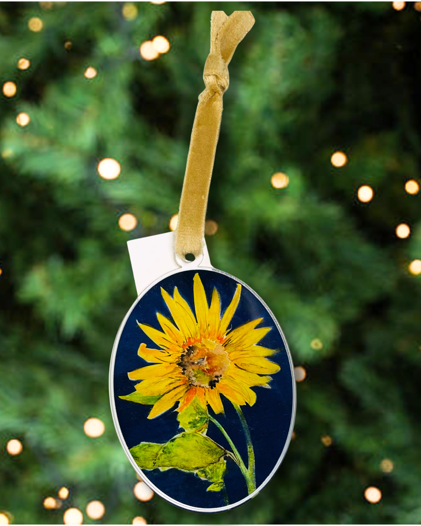 Sunflower Acrylic Ornament