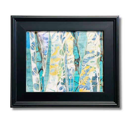 Between the Aspens - Framed