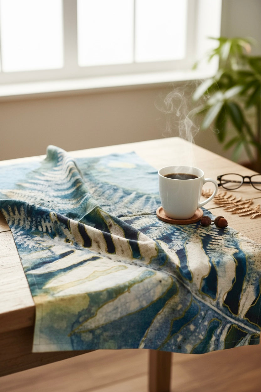 Fern Life Botanical Flour Sack Tea Towel