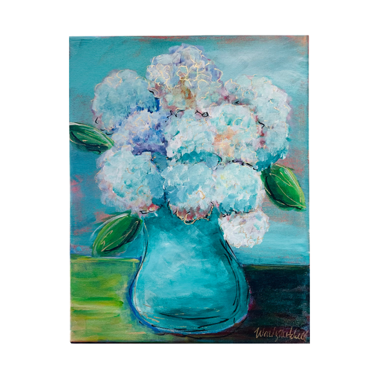 Hydrangeas 2.0 Live Demo Painting