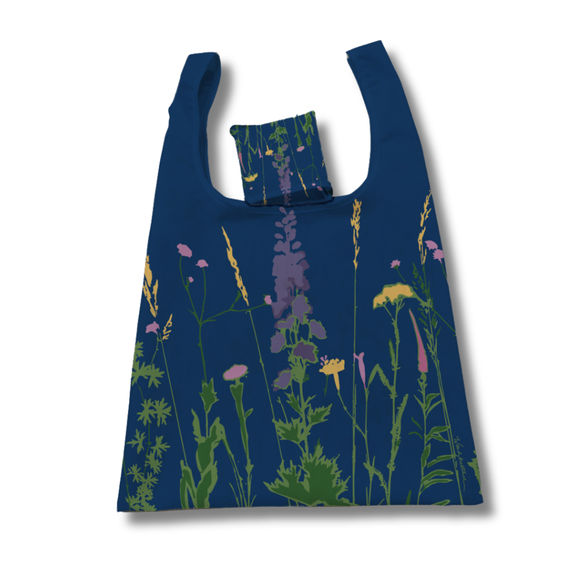 Botanical Reusable Grocery Bags