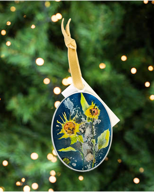 Basking in Love Acrylic Ornament