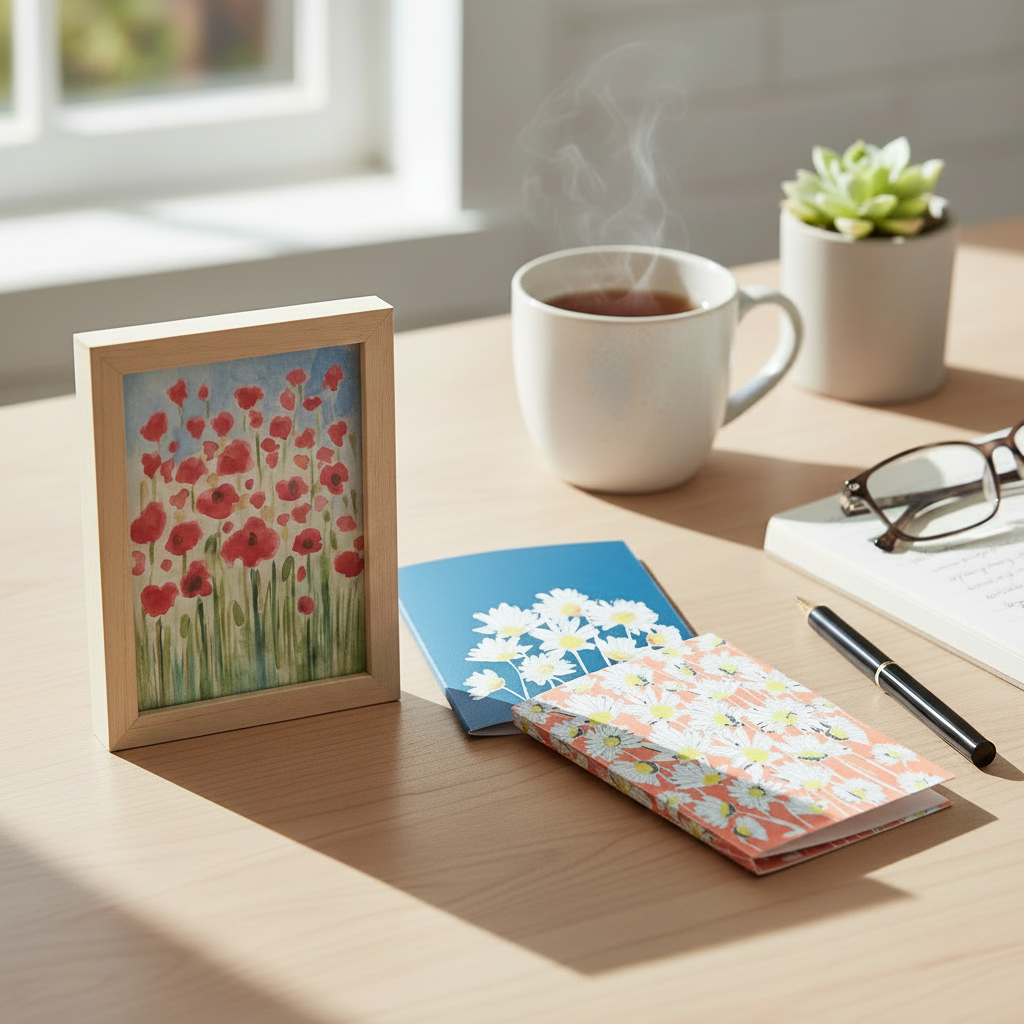 Bold Botanicals Note Card Set