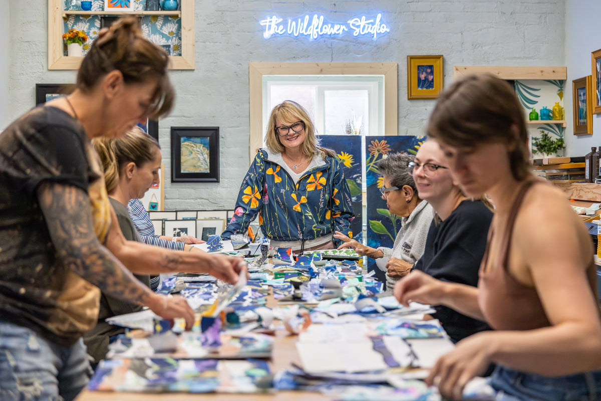 Mixed Media Botanicals Workshop