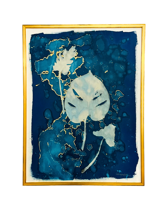 Chasing the Light cyanotype