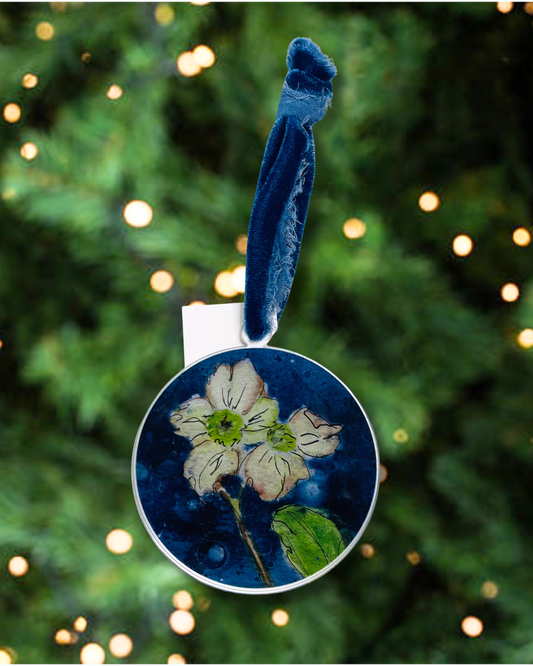 Dogwood Acrylic Ornament