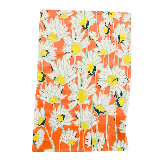 Sunset Meadow Botanical Flour Sack Tea Towel