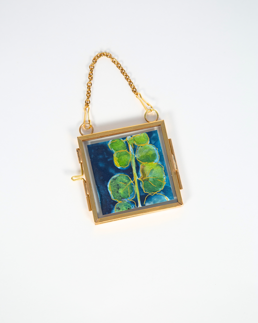 Hand Painted Original Mini Cyanotype
Wendy MItchell Art
Salida, CO