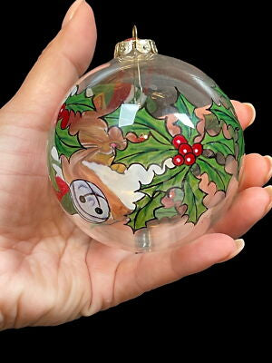 🎄 Holiday Ornament Painting at The Wildflower Studio