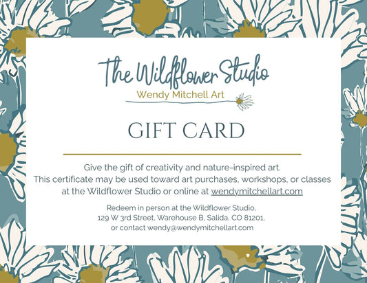 Wendy Mitchell Art Gift Card