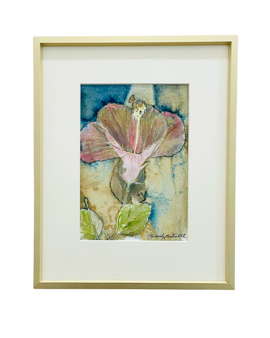 Framed original mixed media cyanotype.
Wendy Mitchell Art, Salida, CO