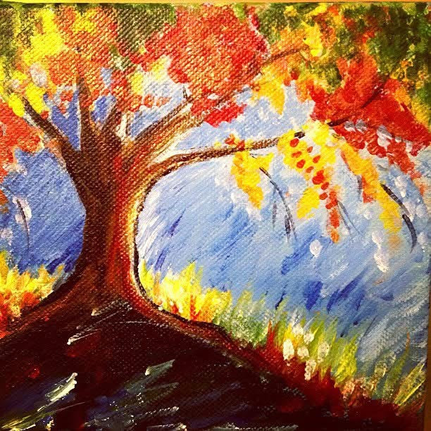 January Sip & Splatter! Tuesday night