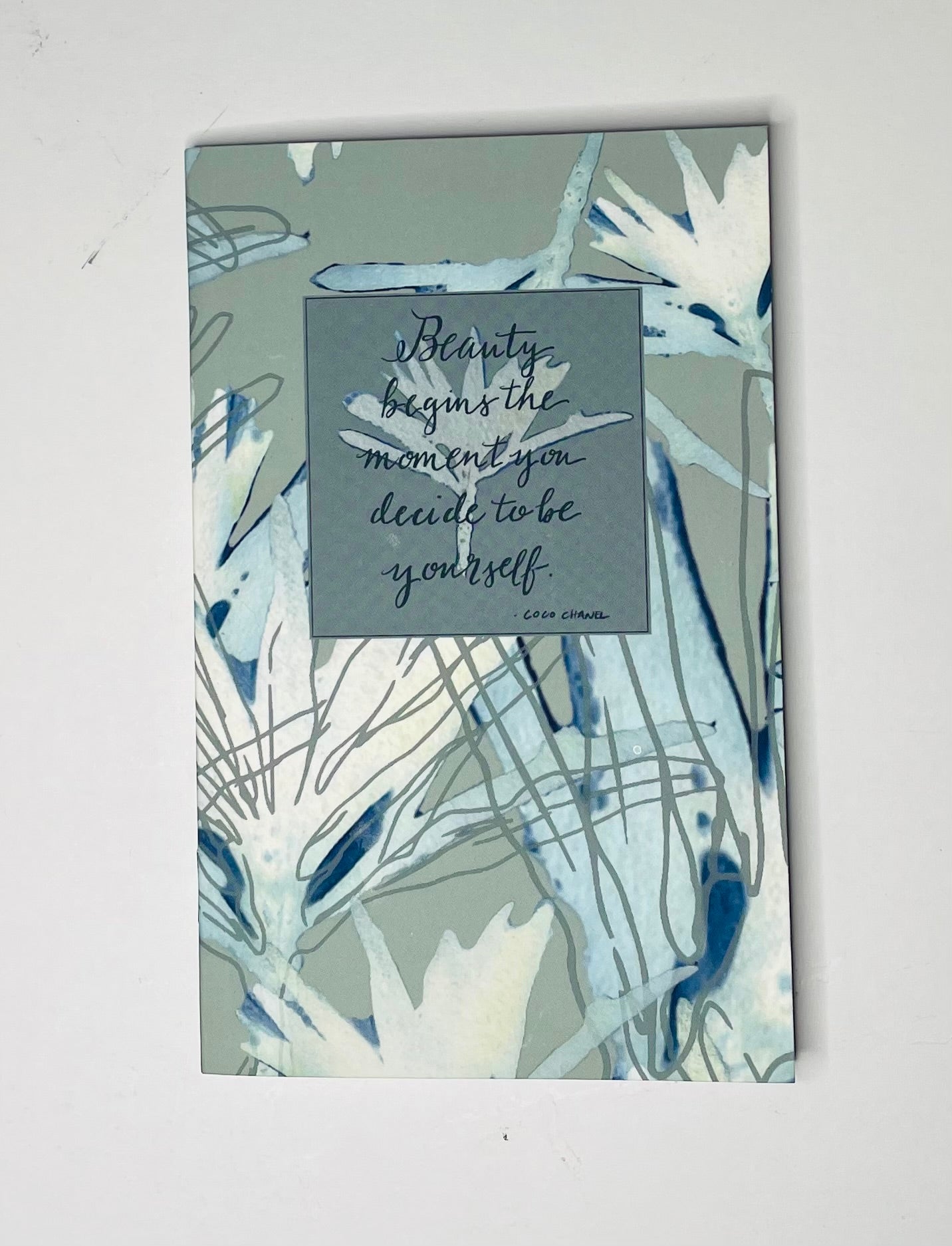 Beauty Begins Pocket Notebook