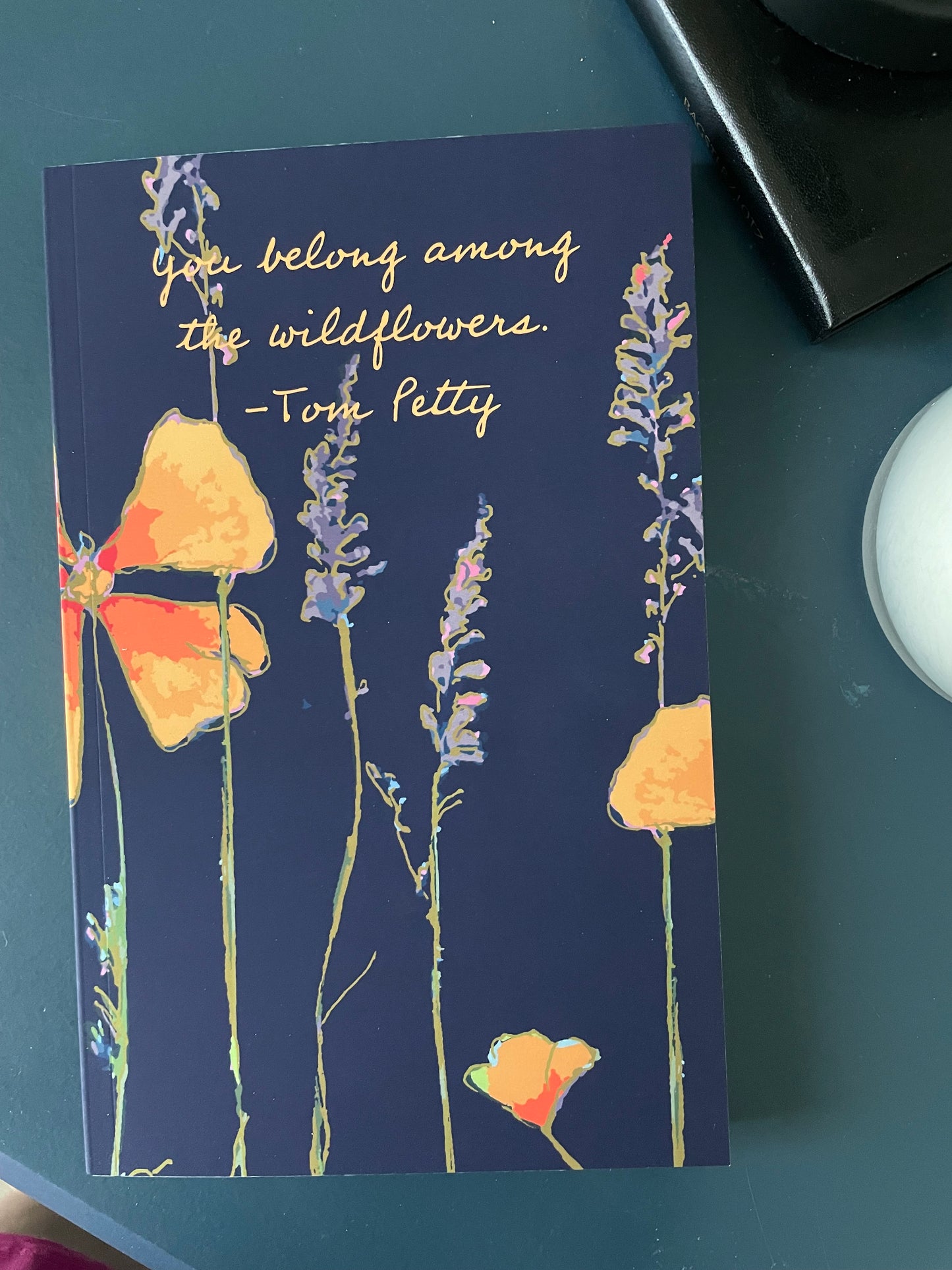 Wildflowers Lay Flat Notebook