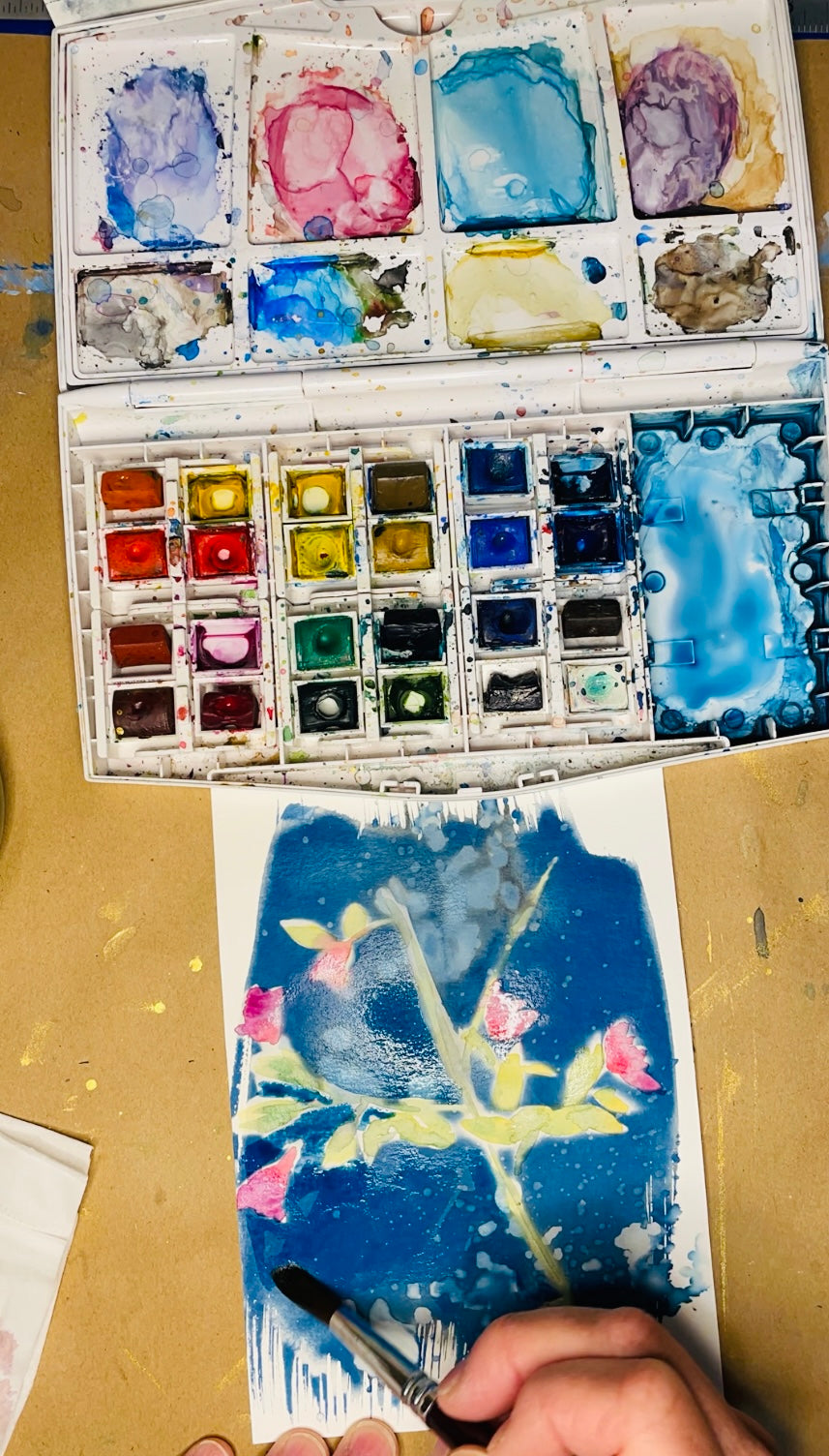 Mixed Media Botanicals: Mondays in November - 3 weeks (9 hours)