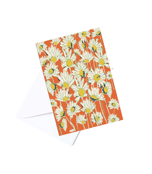 Sunset Meadow Note Card-Notecard-Wendy Mitchell Art