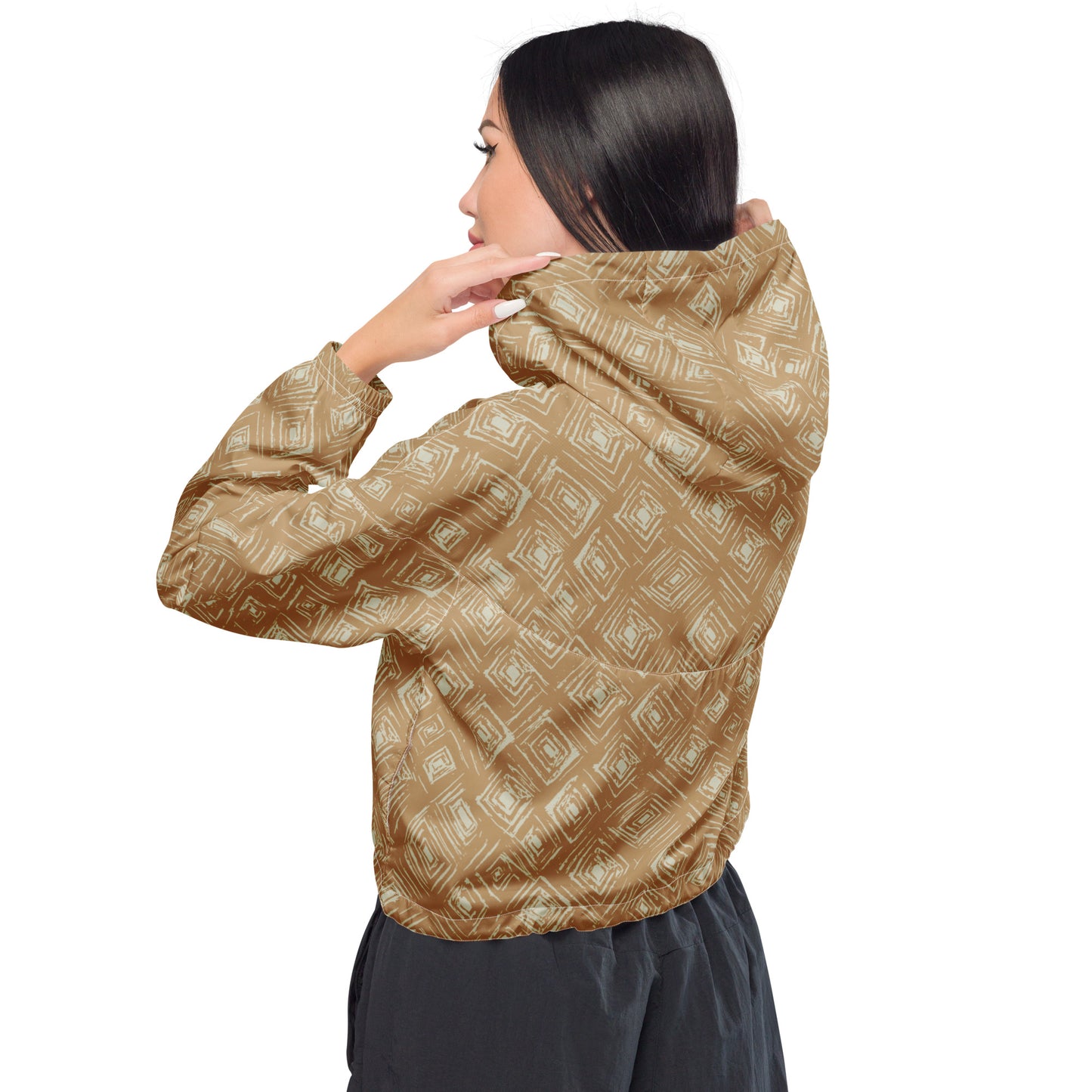 Kaleidoscope Women’s cropped windbreaker
