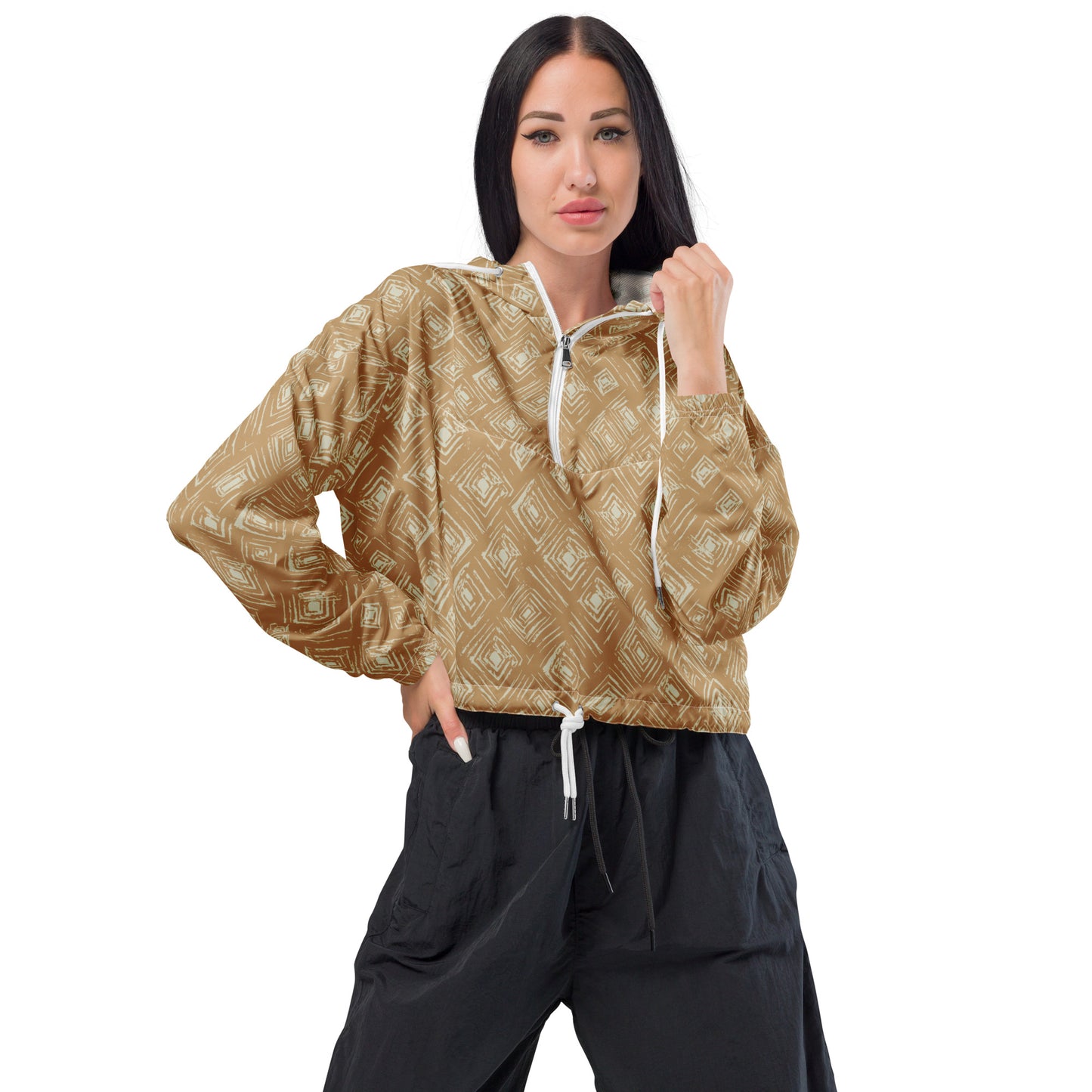 Kaleidoscope Women’s cropped windbreaker