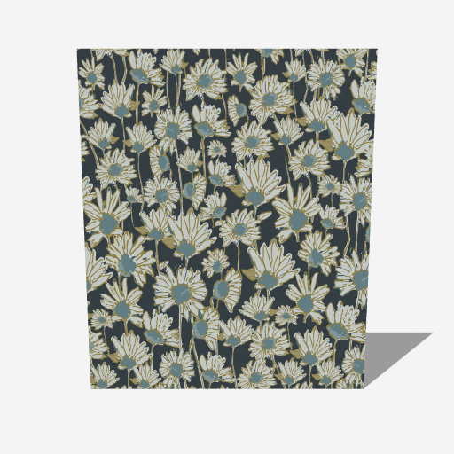 Mink Touch Fleece Blanket - Evening Meadow