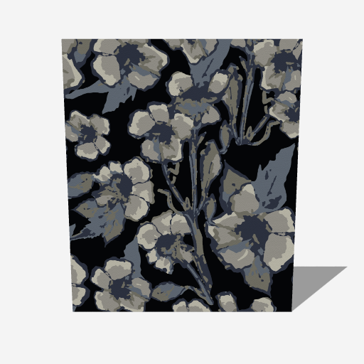 Deep Roses Mink Touch Fleece Blanket - 50" x 60"