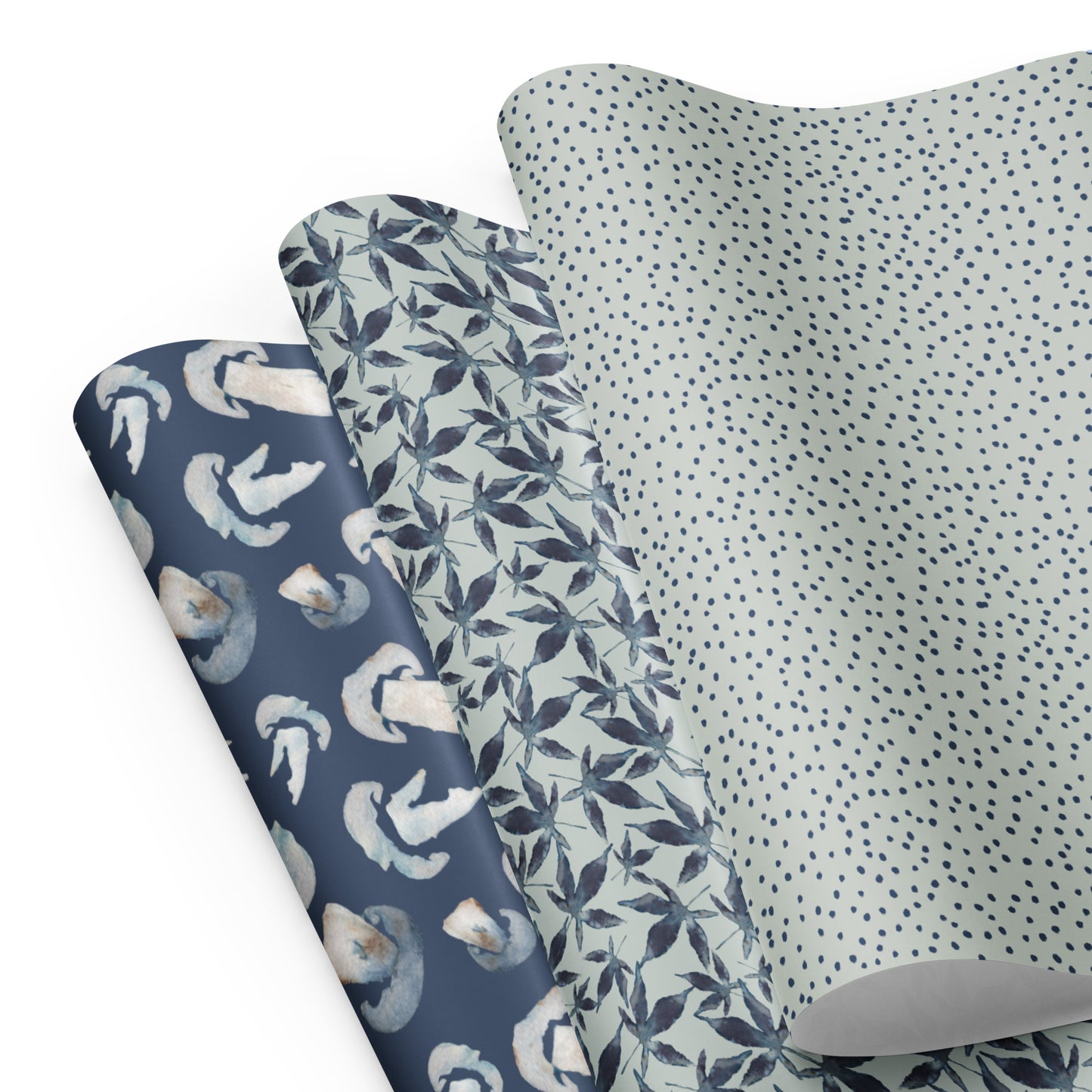 Shrooms and Maples Wrapping paper sheets