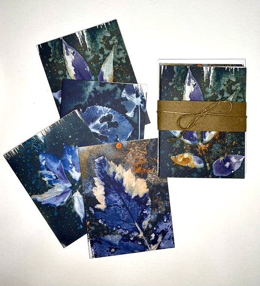 Colorado Leaves Notecard Set