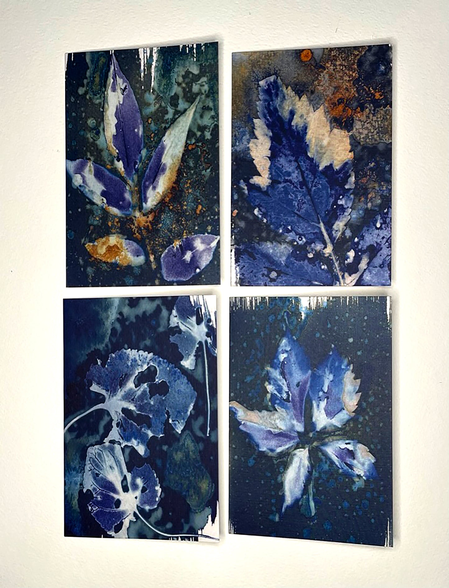 Colorado Leaves Notecard Set