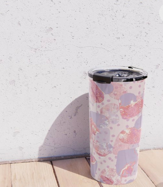 Pink Mended Hearts Travel Mug