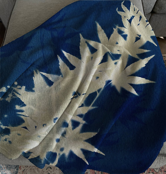 Mink Touch Fleece Blanket - Morning Maples
