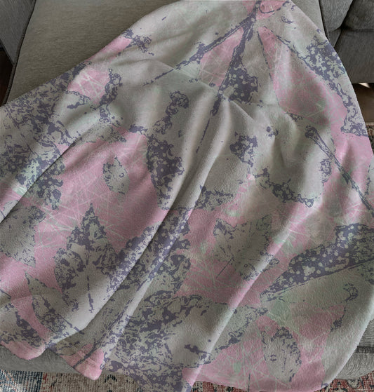 Mink Touch Fleece Blanket - Pink Crush