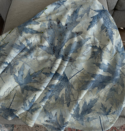 Mink Touch Fleece Blanket - Silver Maples