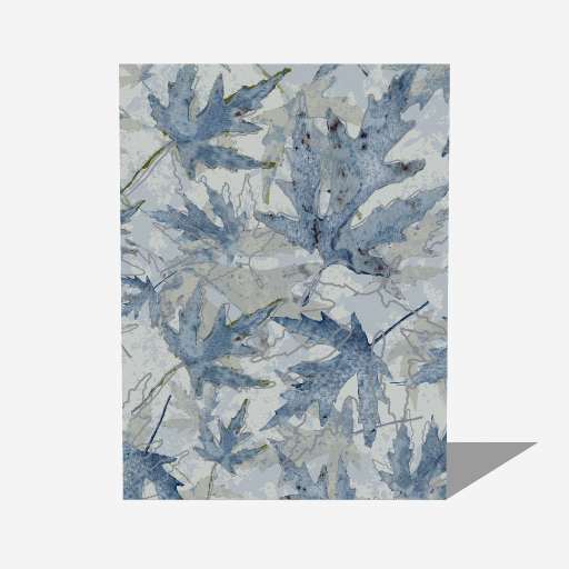 Mink Touch Fleece Blanket - Silver Maples