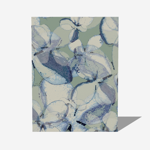 Mink Touch Fleece Blanket - Fete De La Chateau (Soft Green)